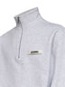 Grey The Gros Grain zipped-rollneck sweatshirt