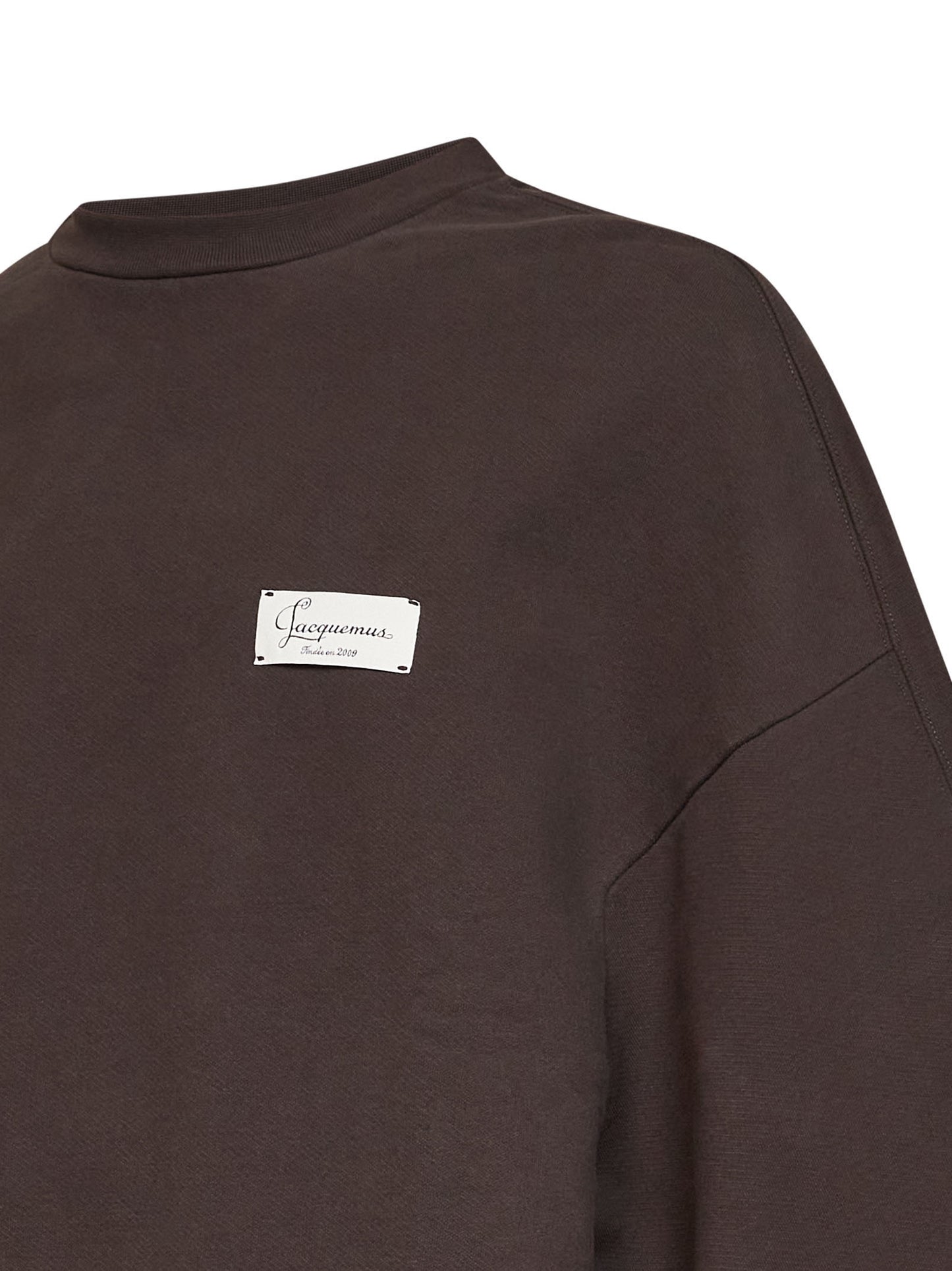 Brown cotton The Montaigne crewneck sweatshirt