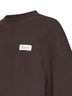 Brown cotton The Montaigne crewneck sweatshirt