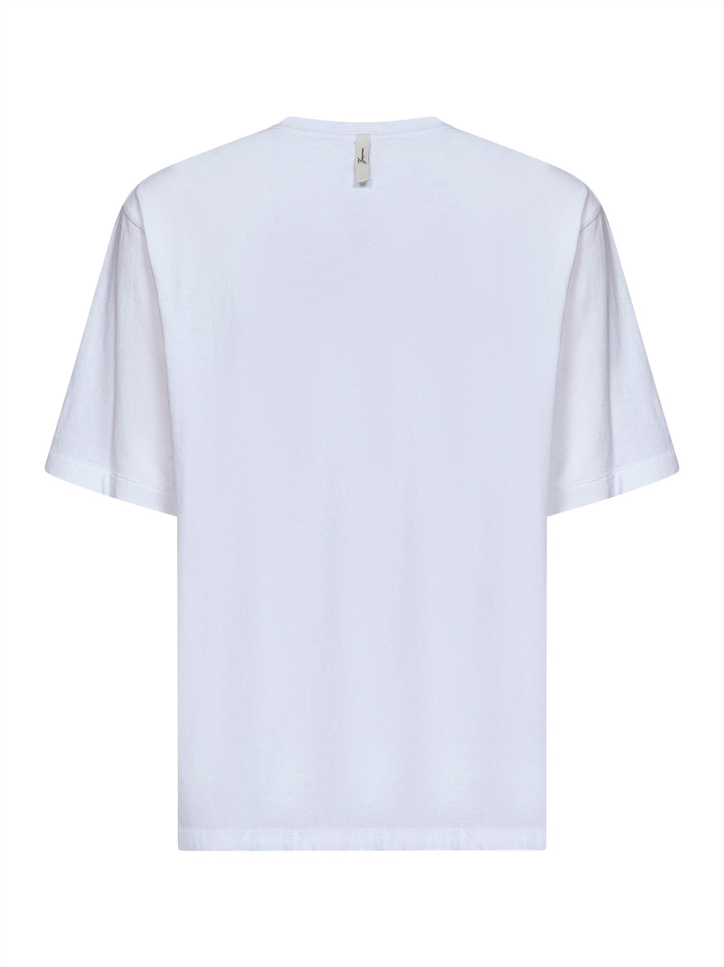 White jersey The Jacquemus logo-printed T-shirt