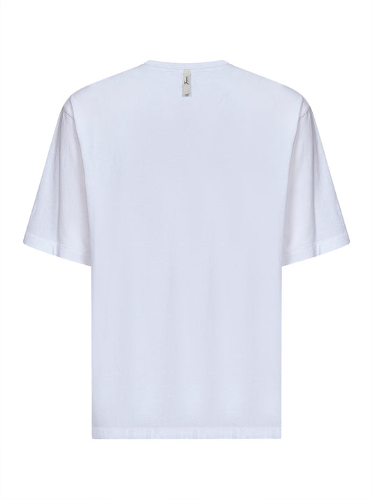 White jersey The Jacquemus logo-printed T-shirt