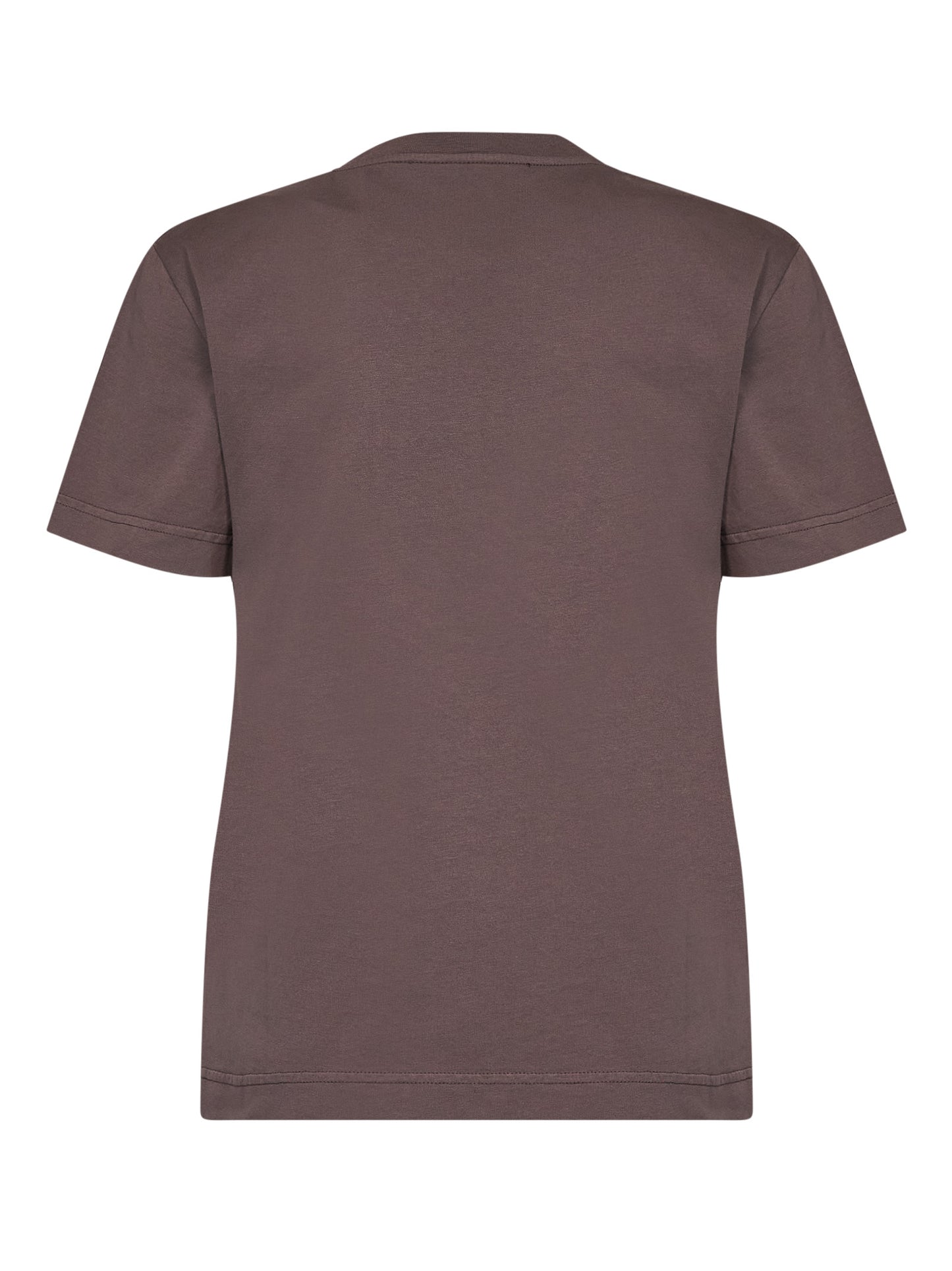 T-shirt a maniche corte Gros Grain marrone