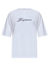 White jersey The Jacquemus logo-printed T-shirt