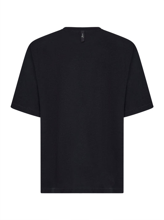 Black jersey The Jacquemus logo-printed T-shirt