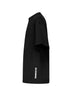 T-shirt boxy in cotone nero con logo Jil Sander