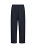 Pantaloni jogger in poliestere riciclato impermeabile nero