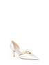 Ivory satin Aurelie 65 pumps