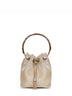 Champagne Bon Bon bucket bag