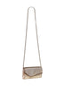 Platinum Emmie chain clutch bag