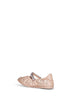 Macaron crystal-embellished taffeta Jade ballet flats