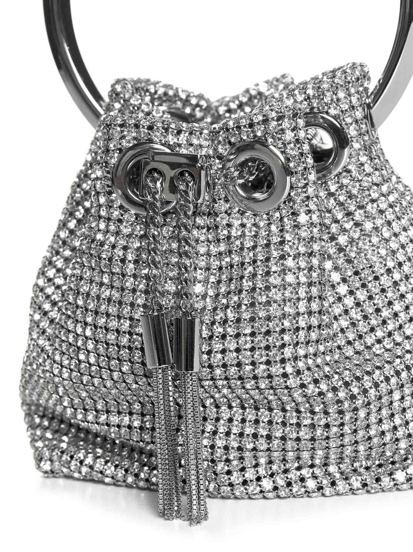 Borsa micro Bon Bon con strass