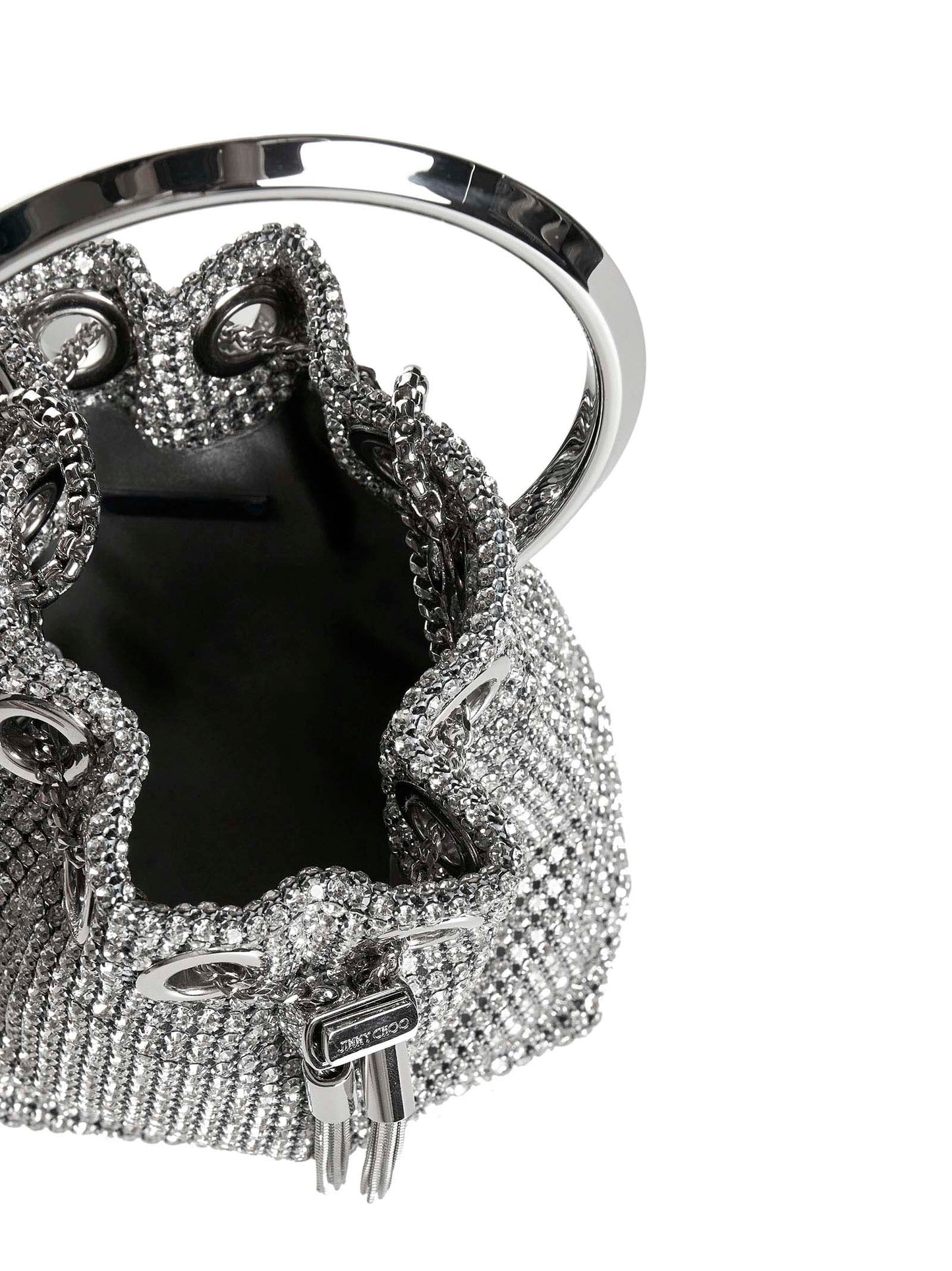 Borsa micro Bon Bon con strass