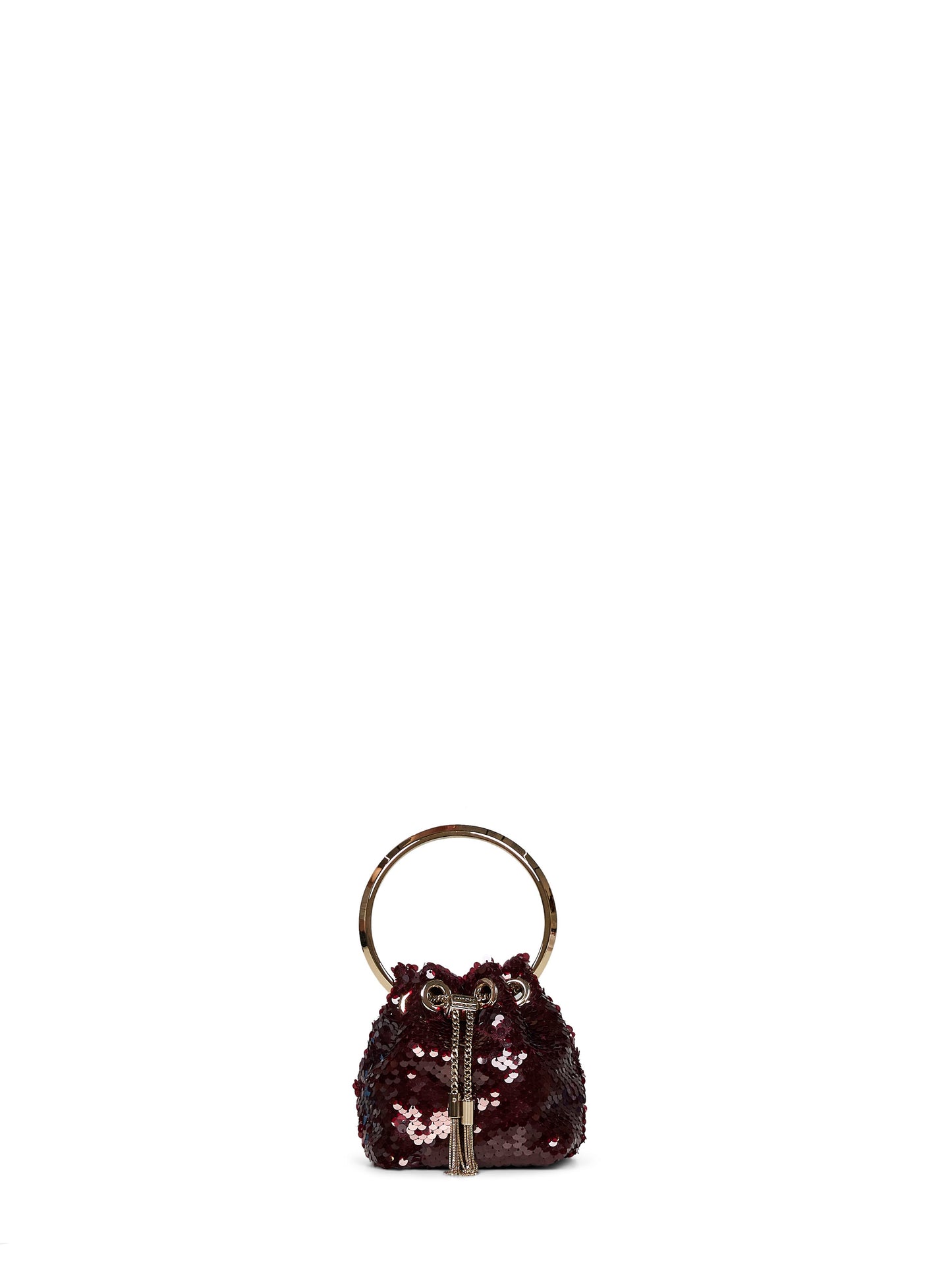 Deep merlot Micro Bon Bon handbag