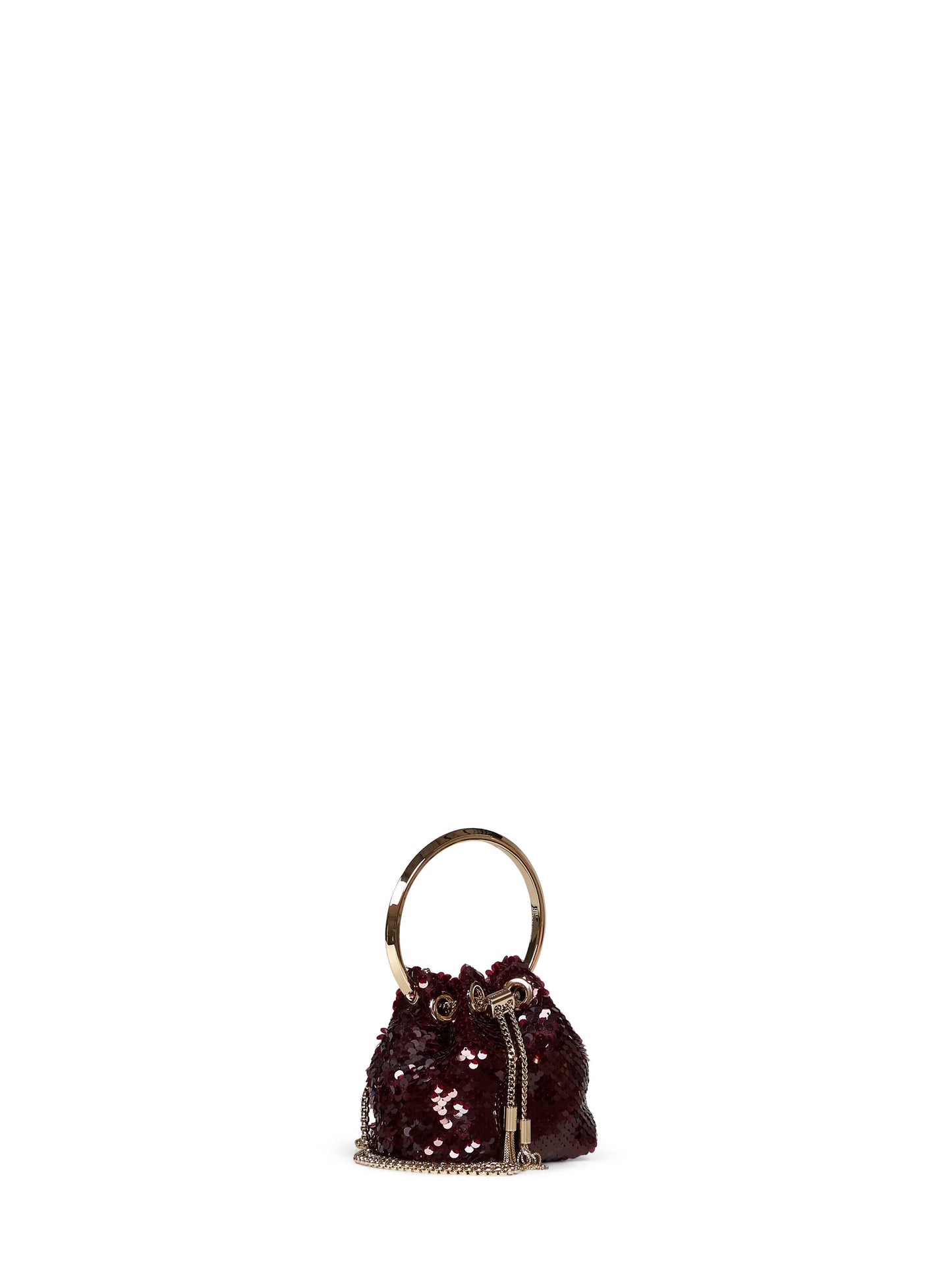 Deep merlot Micro Bon Bon handbag