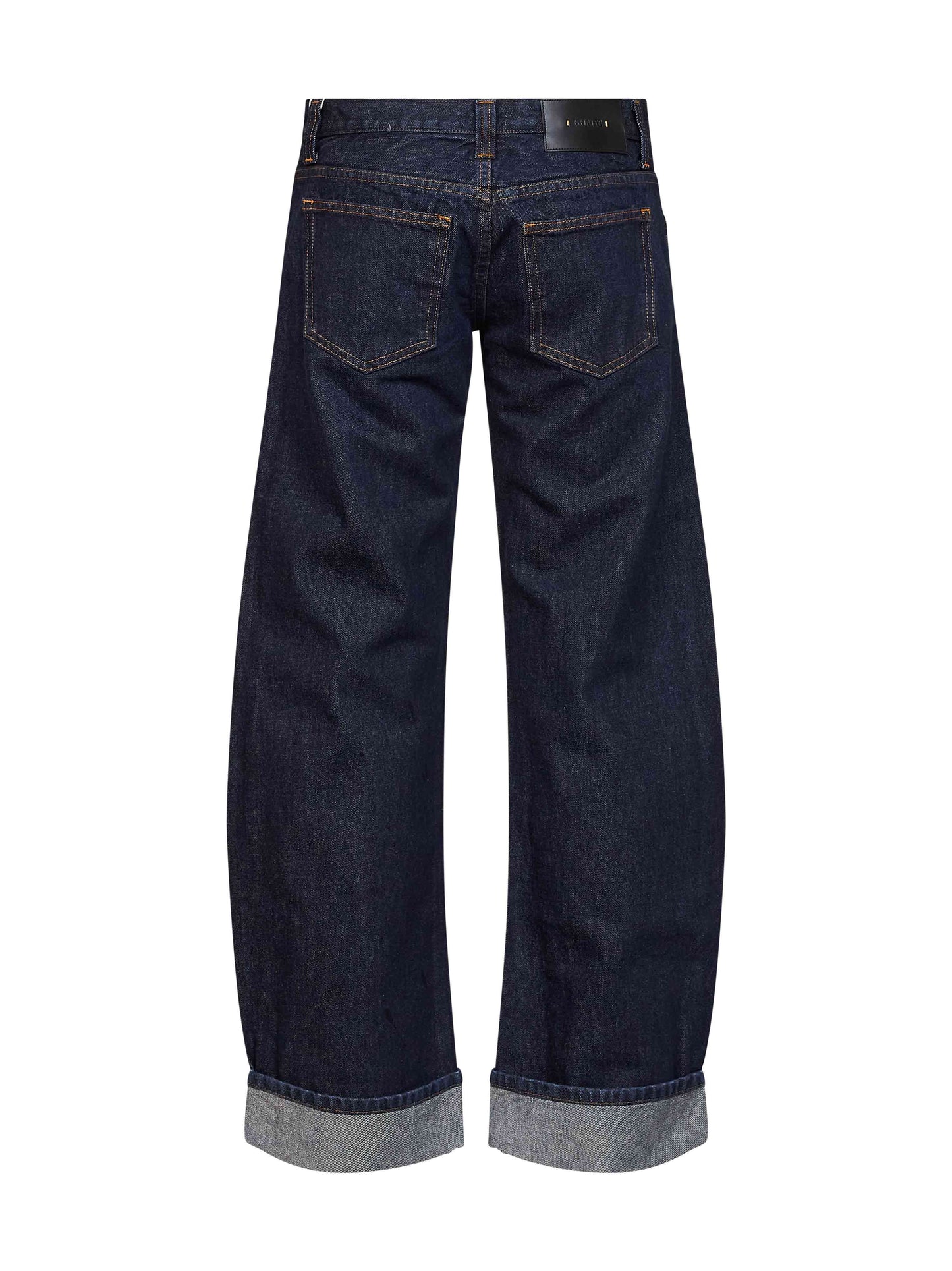 Blue denim Karo low-rise jeans