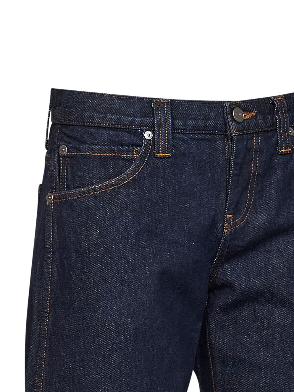 Blue denim Karo low-rise jeans