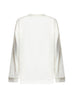 Top Dylan in jersey di seta gesso