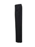 Black virgin wool Grenare straight-leg trousers