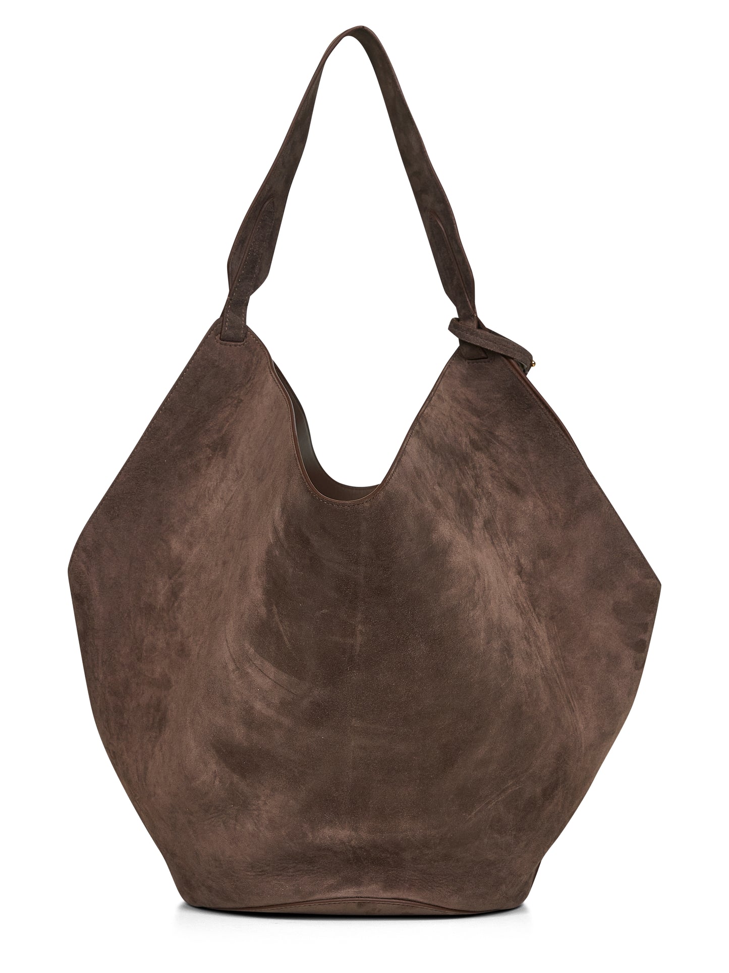 Borsa tote Medium Lotus marrone<BR/>