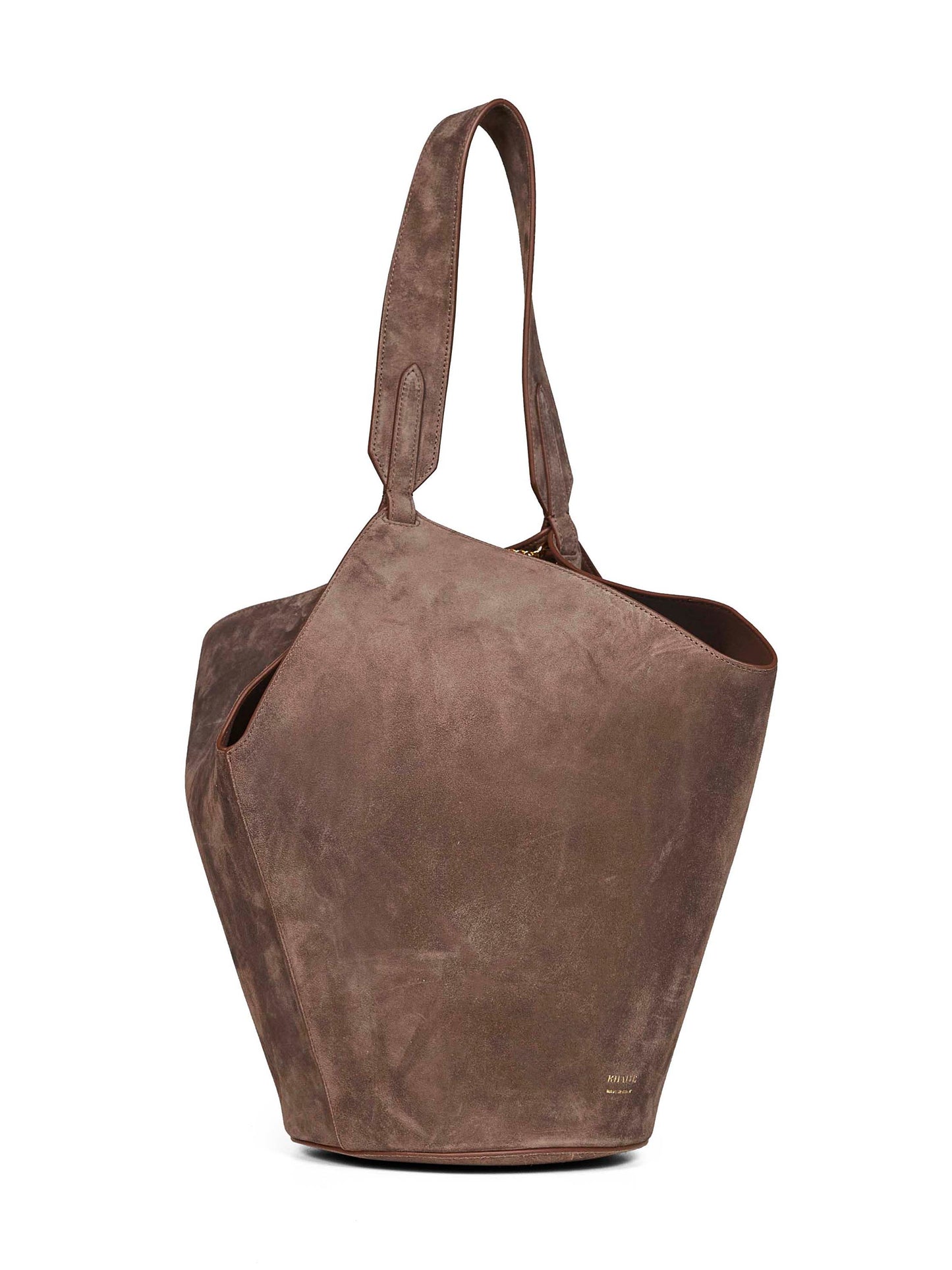 Borsa tote Lotus Small cedro