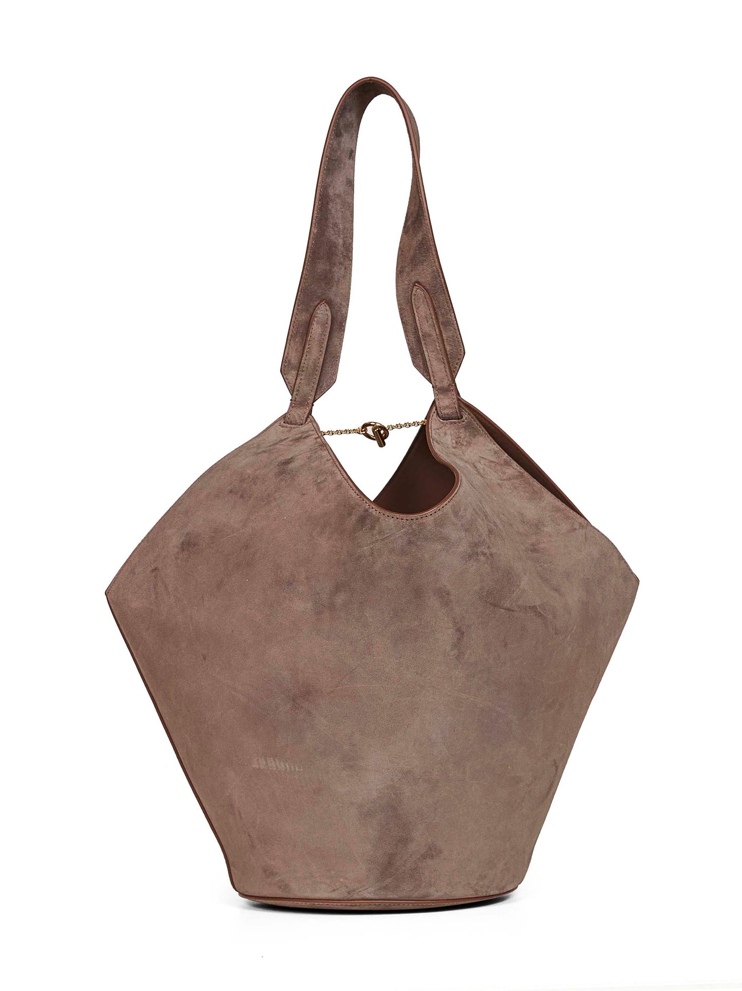 Borsa tote Lotus Small cedro