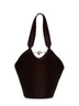 Rouge noir Mini Lotus Tote tote bag