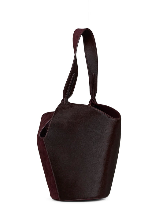 Rouge noir Mini Lotus Tote tote bag