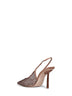 Mordore beige Gilda 100 mm jewelled slingbacks