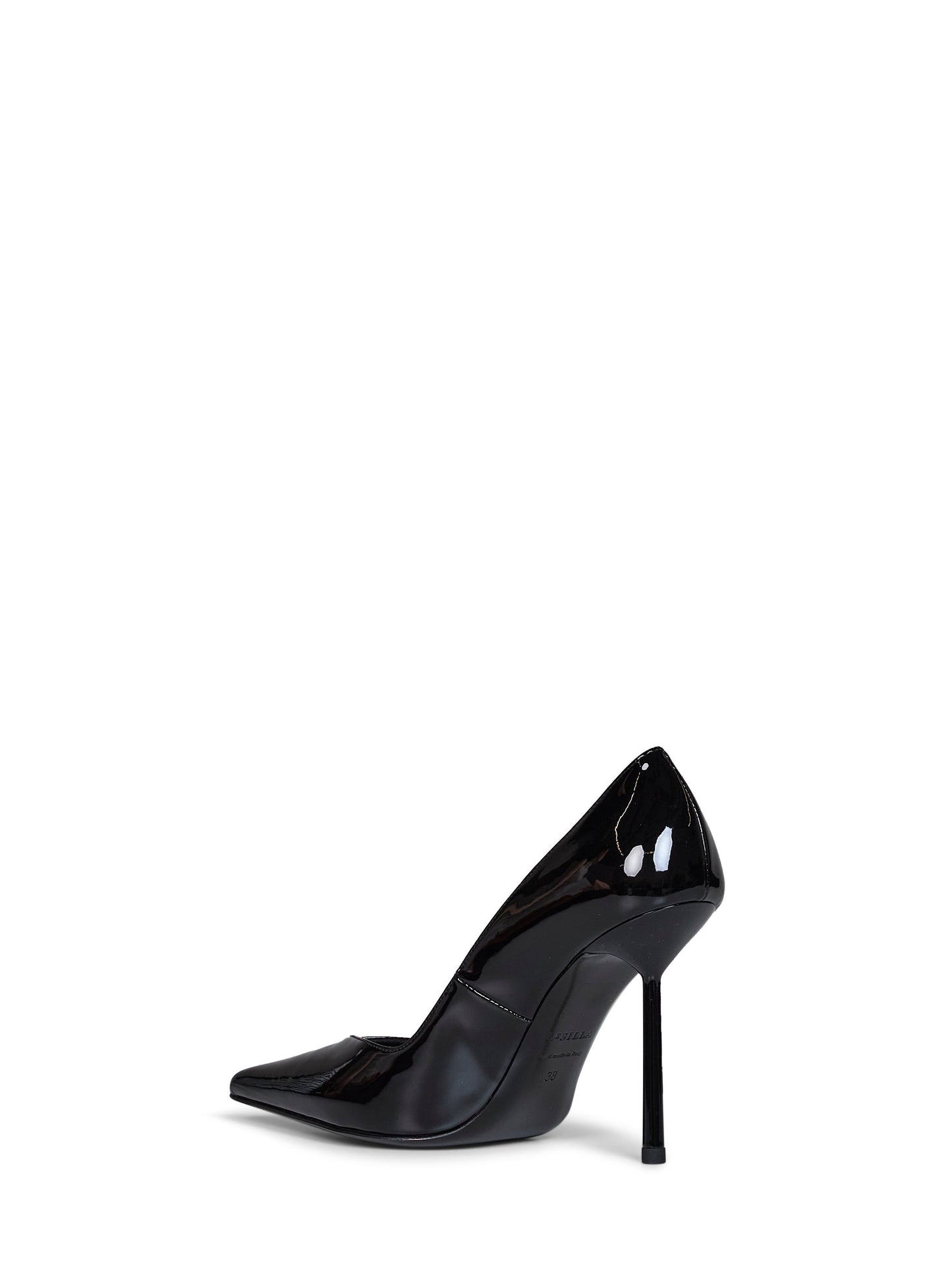 Décolleté Vivienne 100 mm in vinile nero