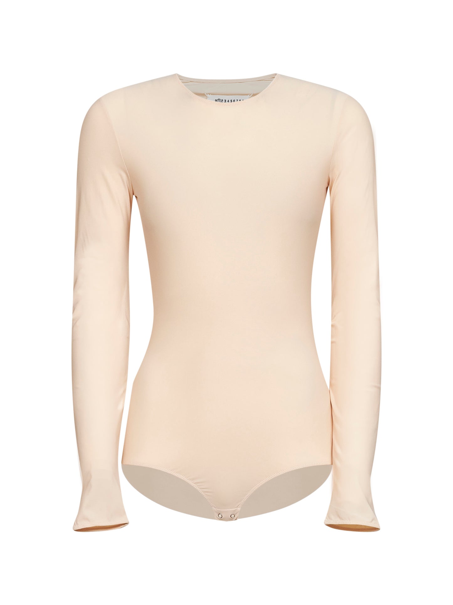 Almond technical jersey bodysuit