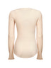 Almond technical jersey bodysuit