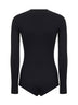 Body in jersey tecnico nero