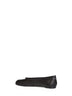 Black soft nappa leather Tabi ballet flats