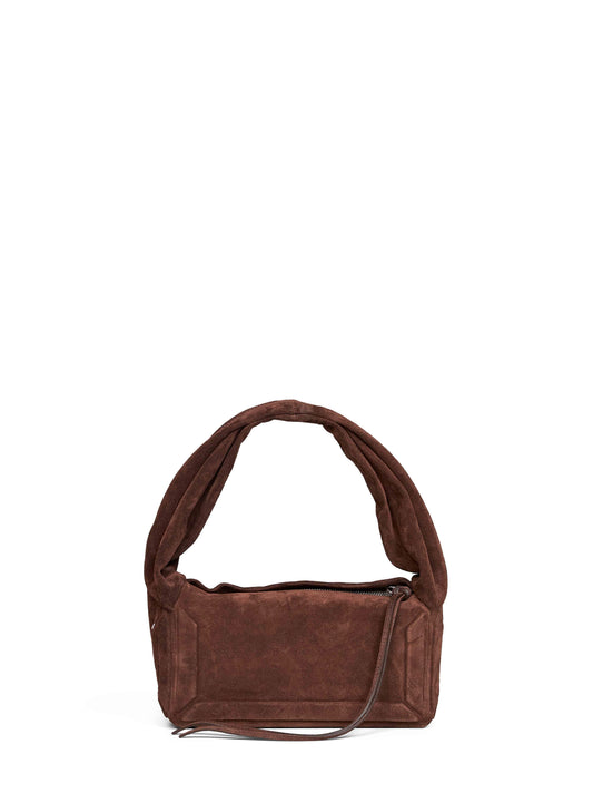 Brown Box Bag East West Small shoulder bag