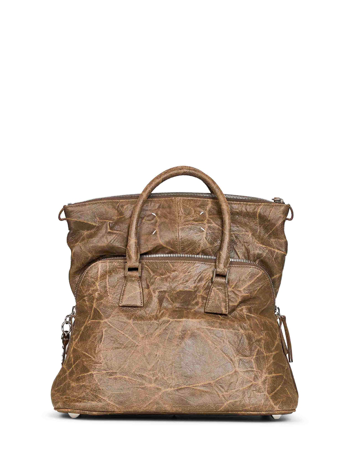 Borsa a mano 5AC Soft Medium marrone