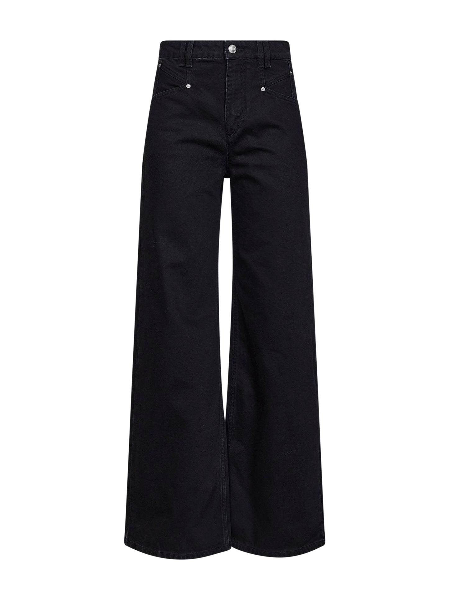 Black cotton denim Lemony jeans