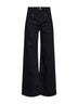 Black cotton denim Lemony jeans