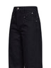 Black cotton denim Lemony jeans