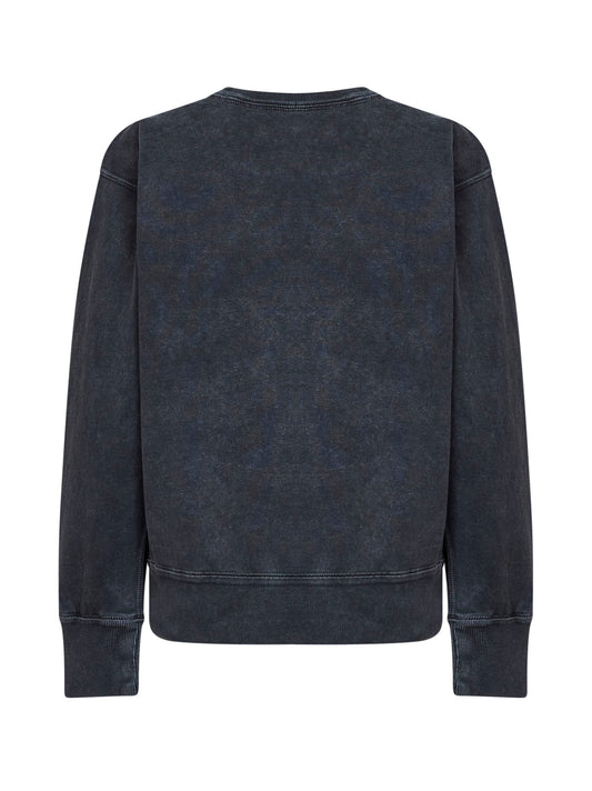 Faded black fleece cotton Rise sweatshirt