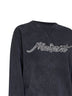 Faded black fleece cotton Rise sweatshirt