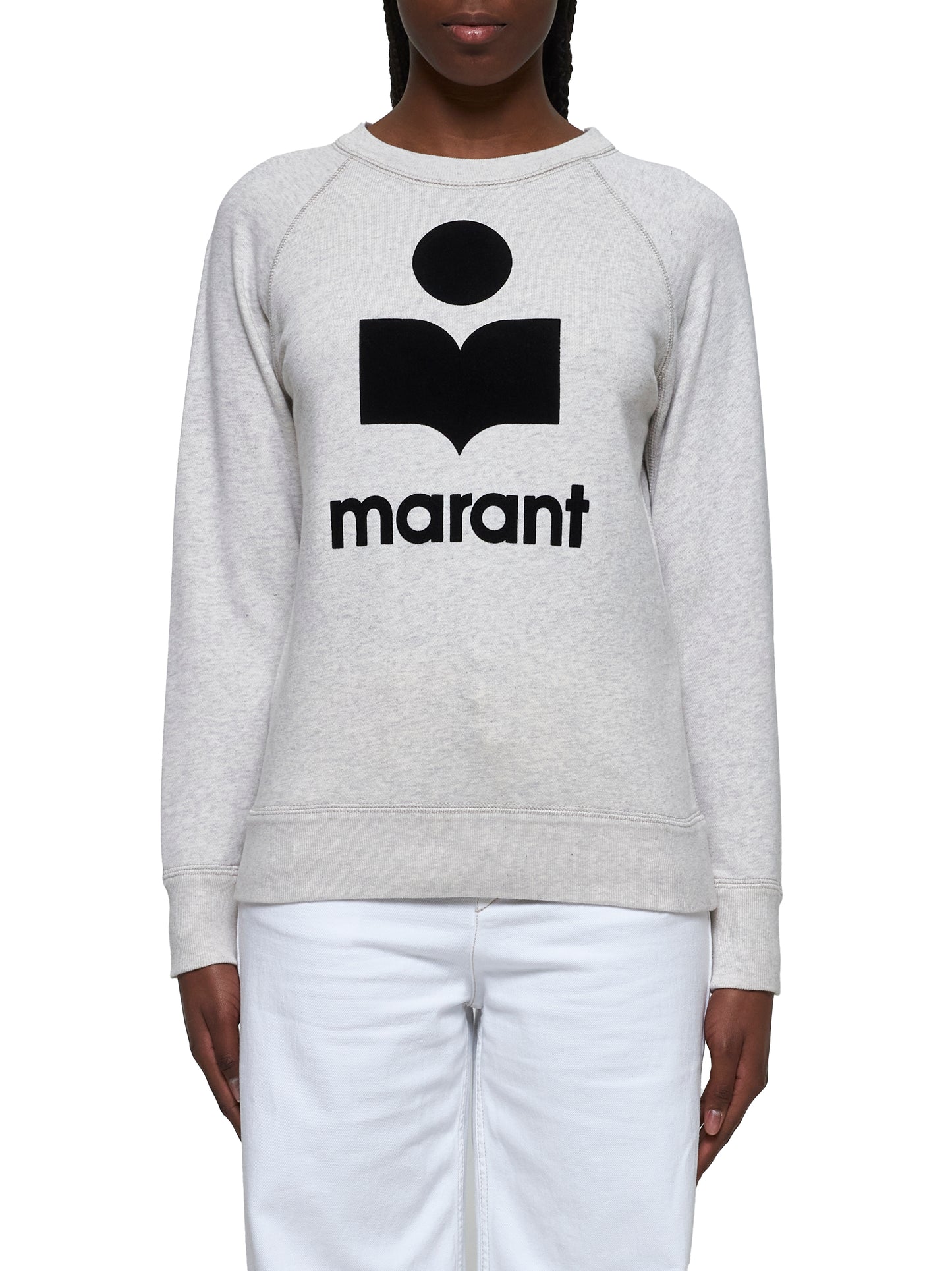 Ecru Millyny logo sweatshirt