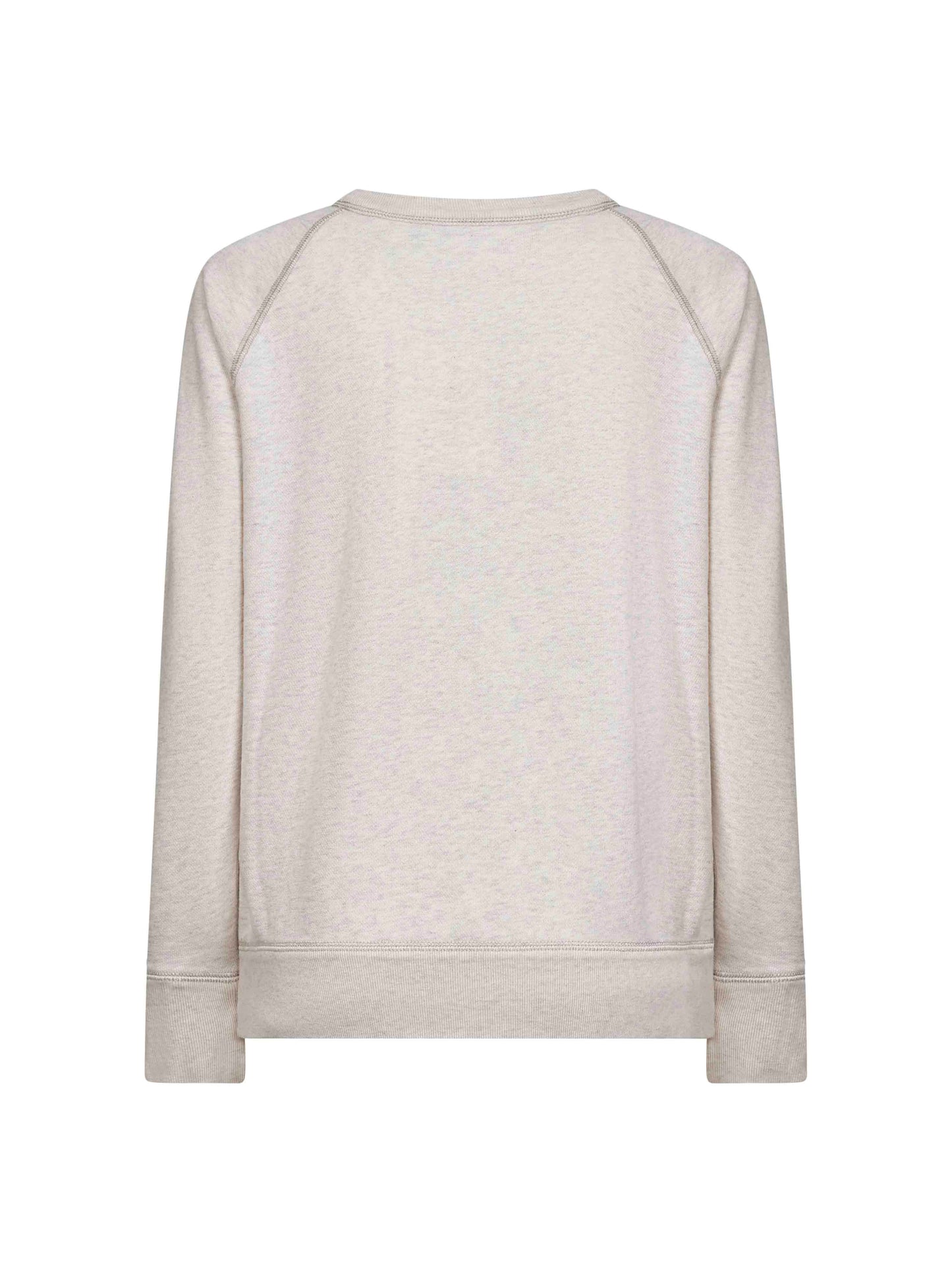 Ecru cotton logo Millyny sweatshirt