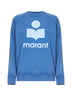 Blue cotton blend Millyny logo sweatshirt