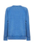 Blue cotton blend Millyny logo sweatshirt
