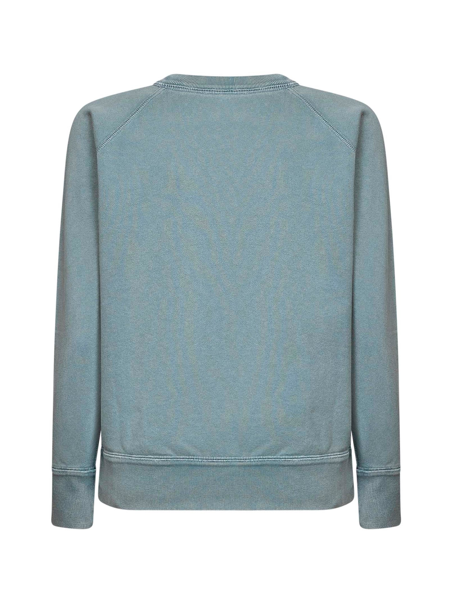Sage green cotton blend Millyny logo sweatshirt