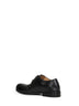 Black smooth leather Capozucca derby shoes