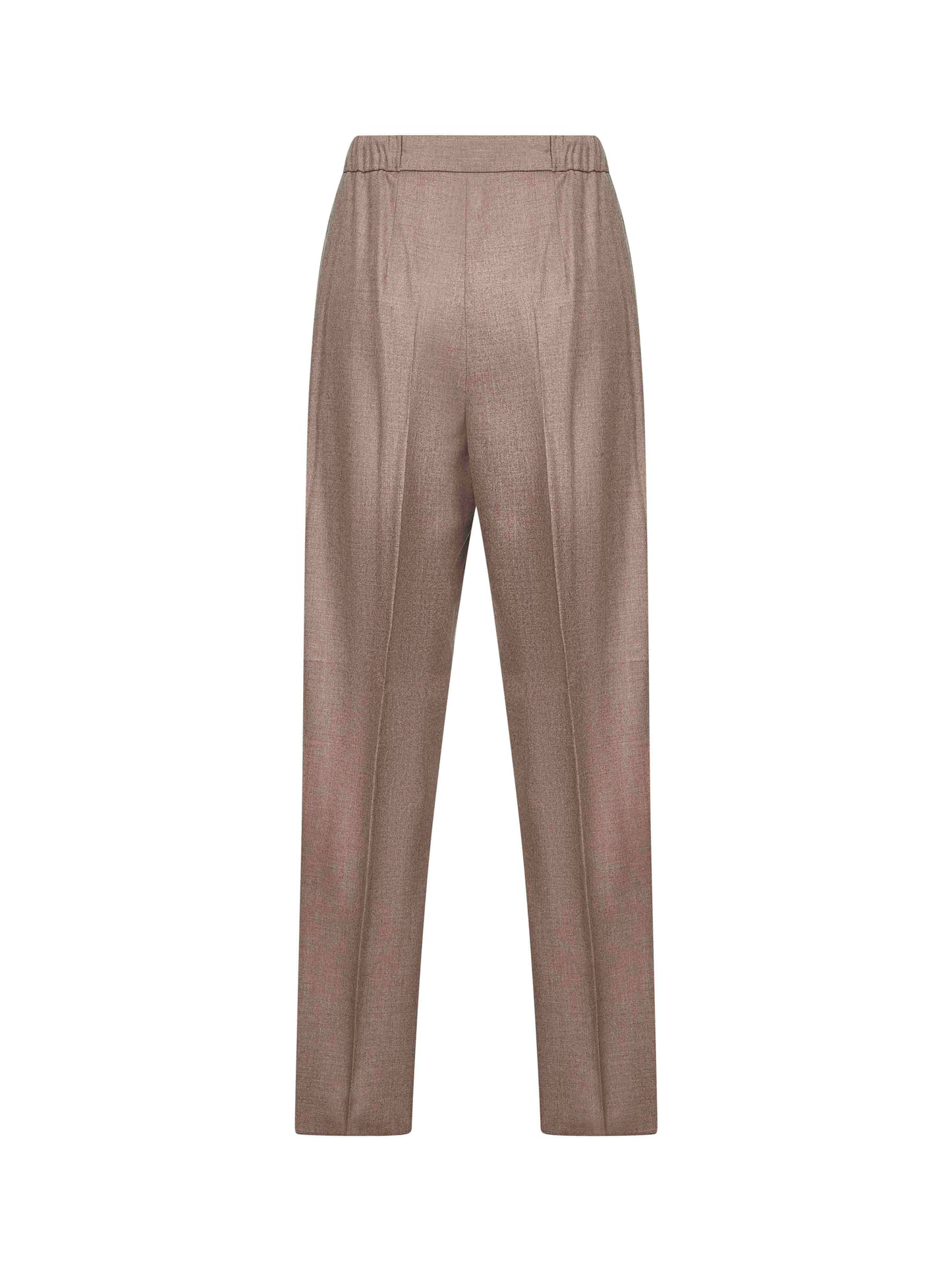 Turtledove stretch cashmere GATTI drawstring trousers