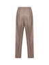 Turtledove stretch cashmere GATTI drawstring trousers