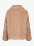Beige Teddy MXMTRITONE cropped coat