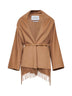 Camel MXMABILITA short cardigan coat
